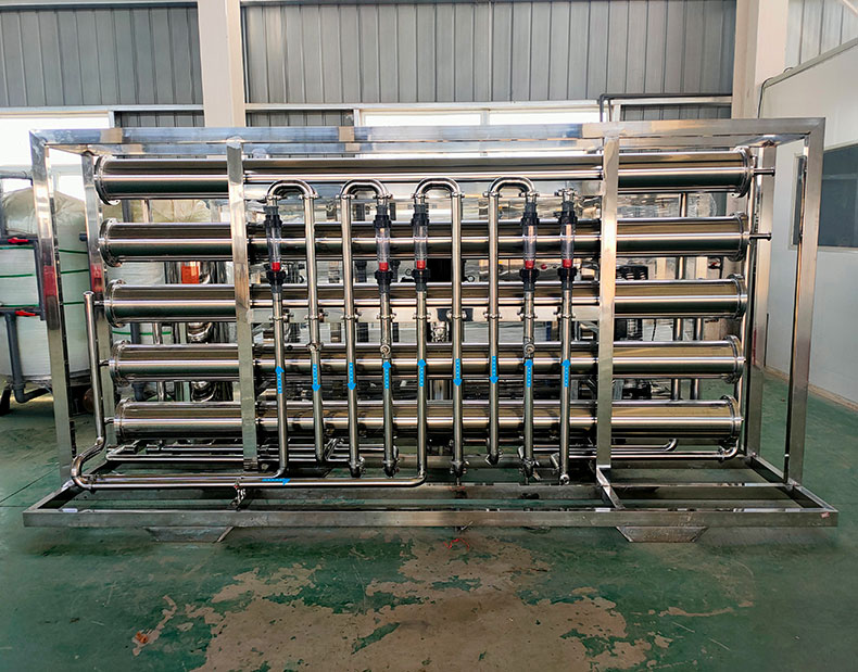 当涂全不锈钢双级6吨反渗透设备